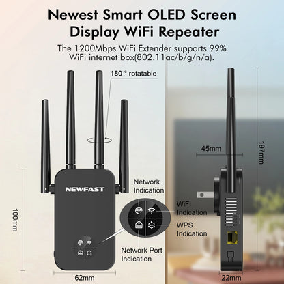 NEWFAST Wi-Fi Repeater