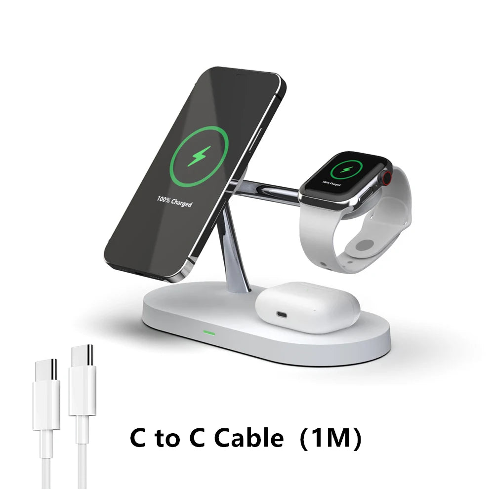 3 in 1 Wireless Charging Station